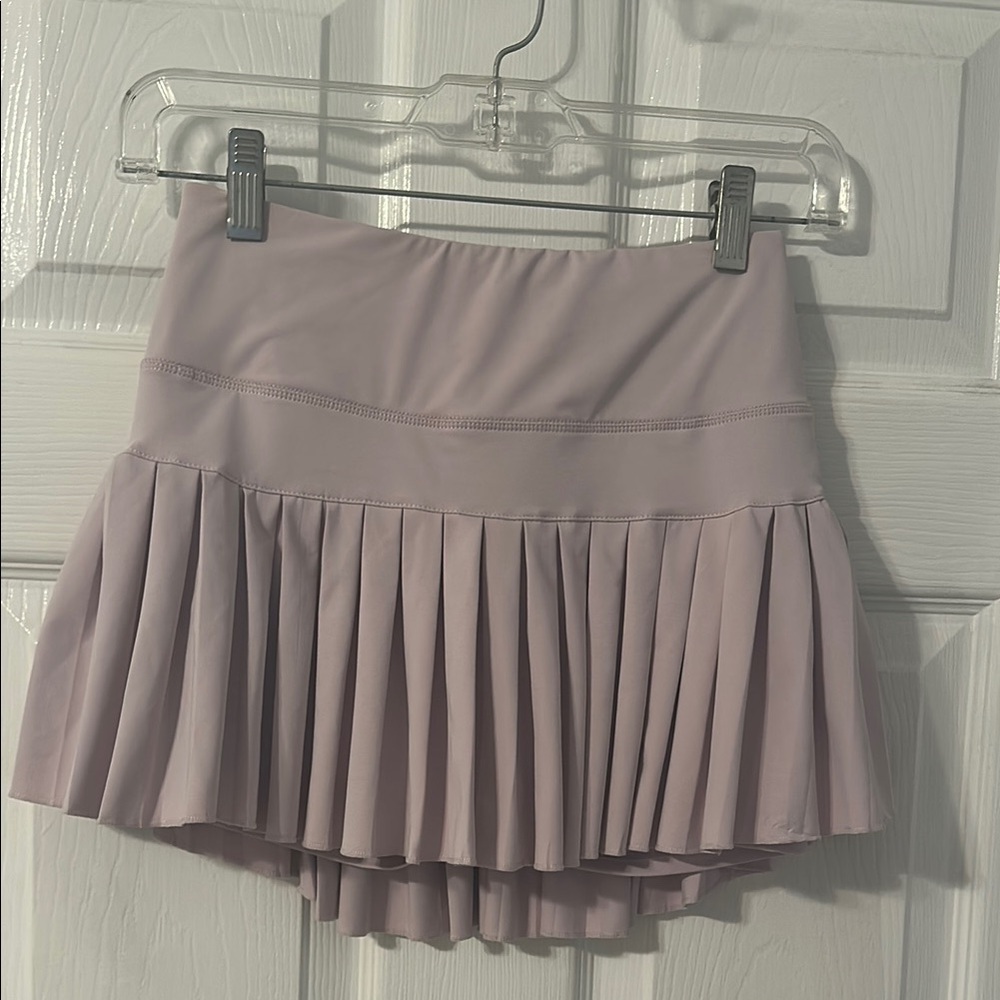 Gold Hinge Pleated Tennis Skirt Size Small